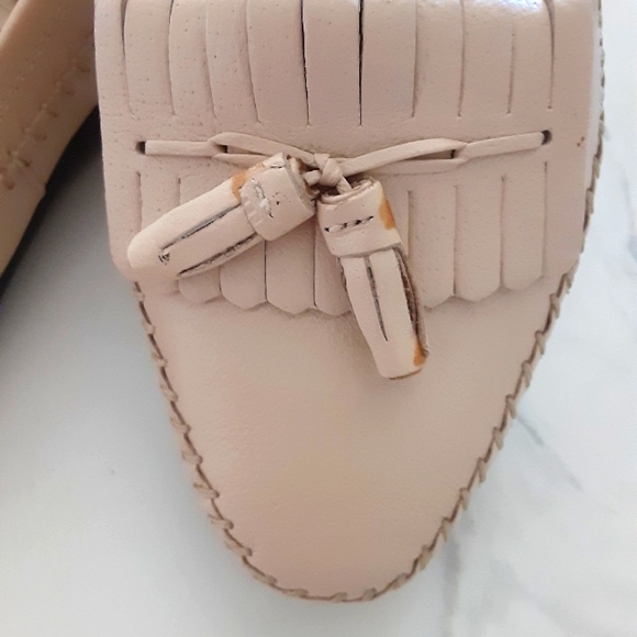 🆕️ Dr Scholl's Cream Size 7 1/2 Loafers Shoes - Picture 3 of 16